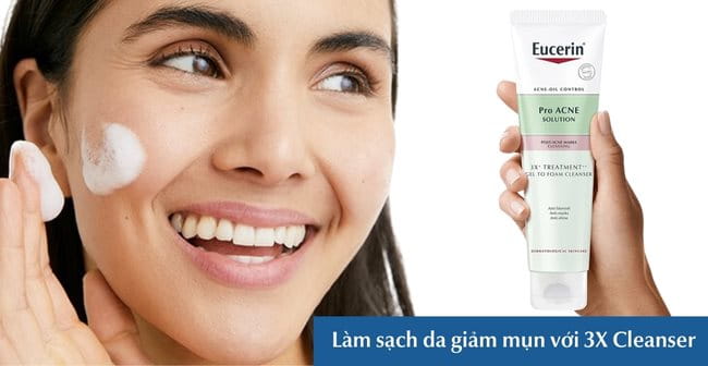 Sữa rửa mặt giảm mụn ProAcne 3X Cleanser