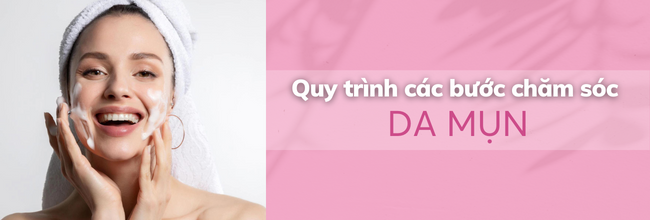 chăm sóc da dầu mụn
