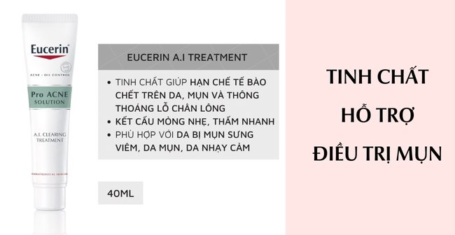 Tinh chất trị mụn Eucerin A.I Clearing Treatment