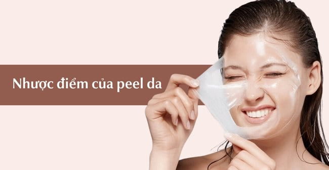 Nhược điểm của Chemical peels da