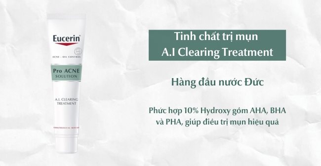 Serum trị mụn Eucerin A.I Clearing Treatment