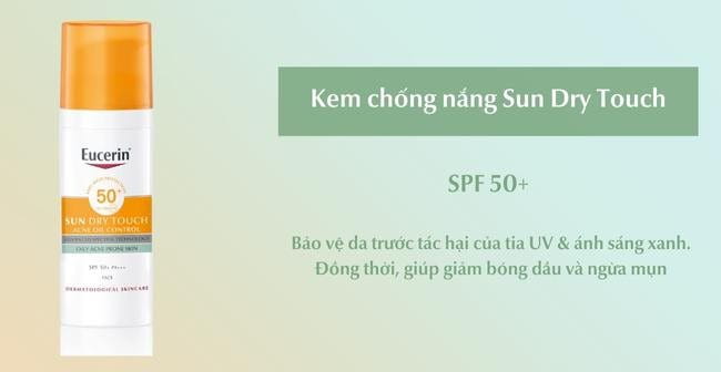 Chống nắng đầy đủ cũng là bước quan trọng trong quy trình skincare cho da nhạy cảm